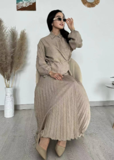 Blue Drape Set